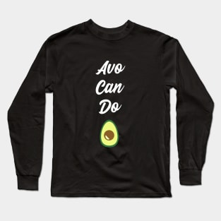 Funny Avacado Long Sleeve T-Shirt